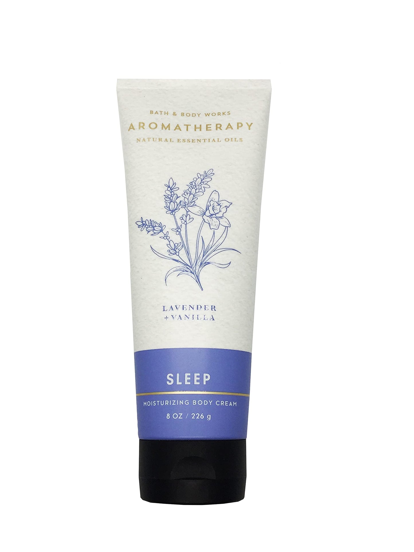 Bath and Body Works Aromatherapy SLEEP - LAVENDER VANILLA Body Cream 8 Ounce (Retired Fragrance) Beauty & Personal Care Bath & Body Works