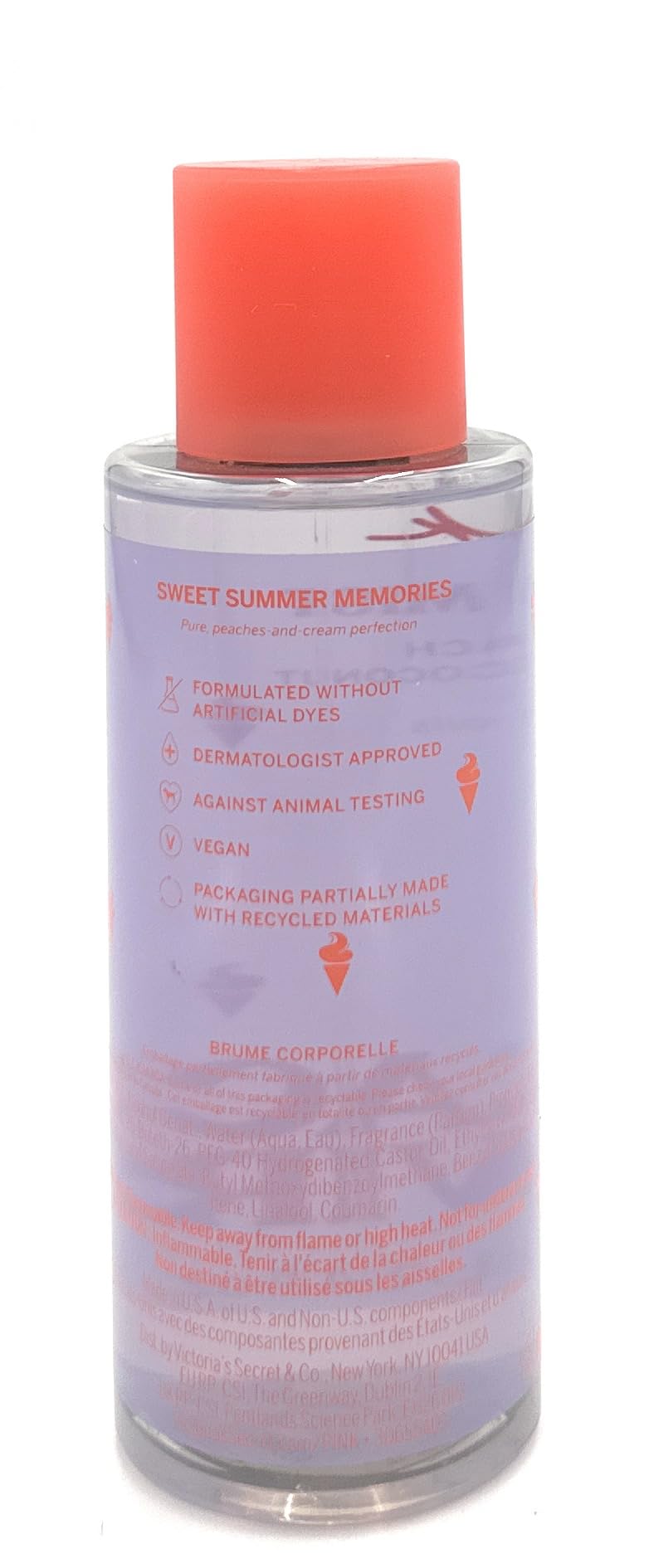 Victoria's Secret Pink Peach Swirl Scented Body Mist 8.4 Fl Oz Beauty & Personal Care Victoria's Secret