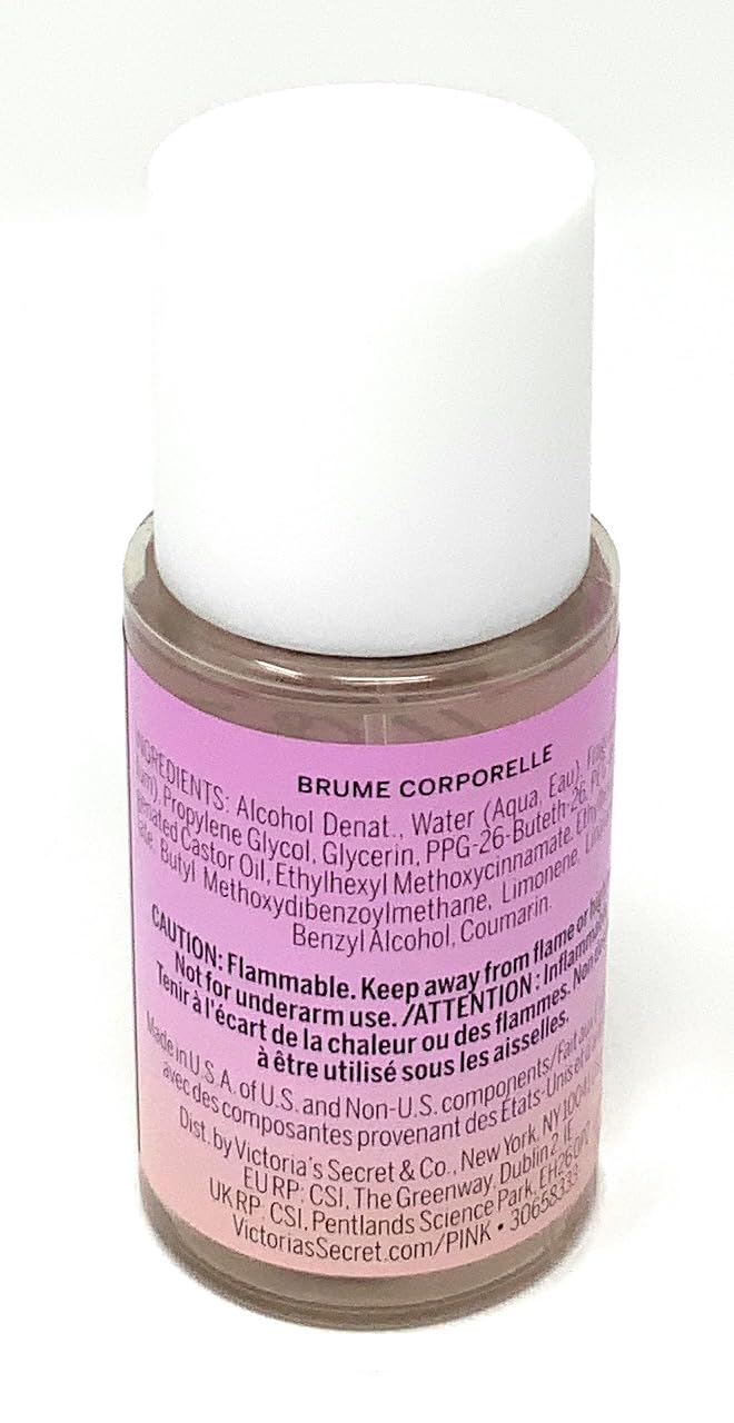 Victoria's Secret PINK Body Mist Tropic Vanilla Travel Size 2.5 fl oz Beauty & Personal Care Victoria's Secret