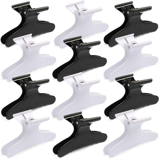 Ondder Hair Clips for Styling and Sectioning - Butterfly Pro Salon Clamps for Cutting, Coloring Hair, Hair Accessories for Women Beauty and Personal Care Ondder Default Title