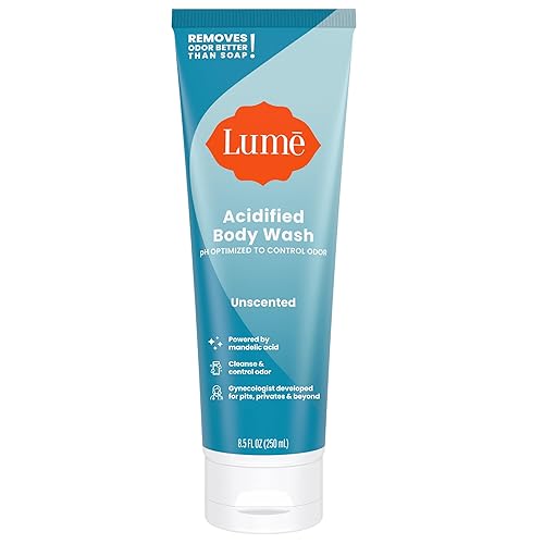 Lume Acidified Body Wash - 24 Hour Odor Control - Removes Odor Better than Soap - Moisturizing Formula - Formulated Without SLS or Parabens - OB/GYN Beauty & Personal Care Lume