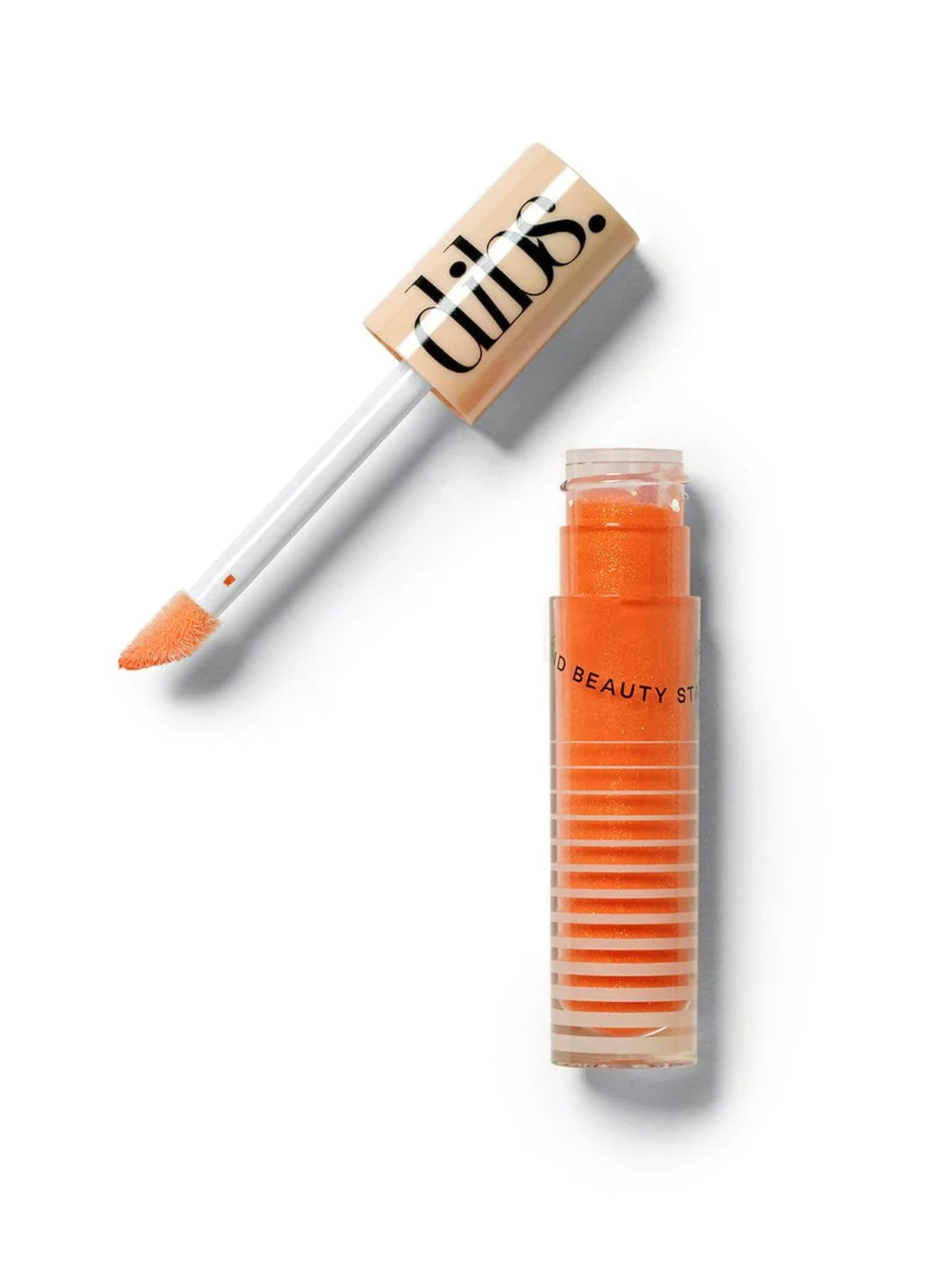 DIBS beauty Go To Glossy Balm Lip Gloss Topper, 0.20 Ounce (Orange Crush) Beauty & Personal Care DIBS