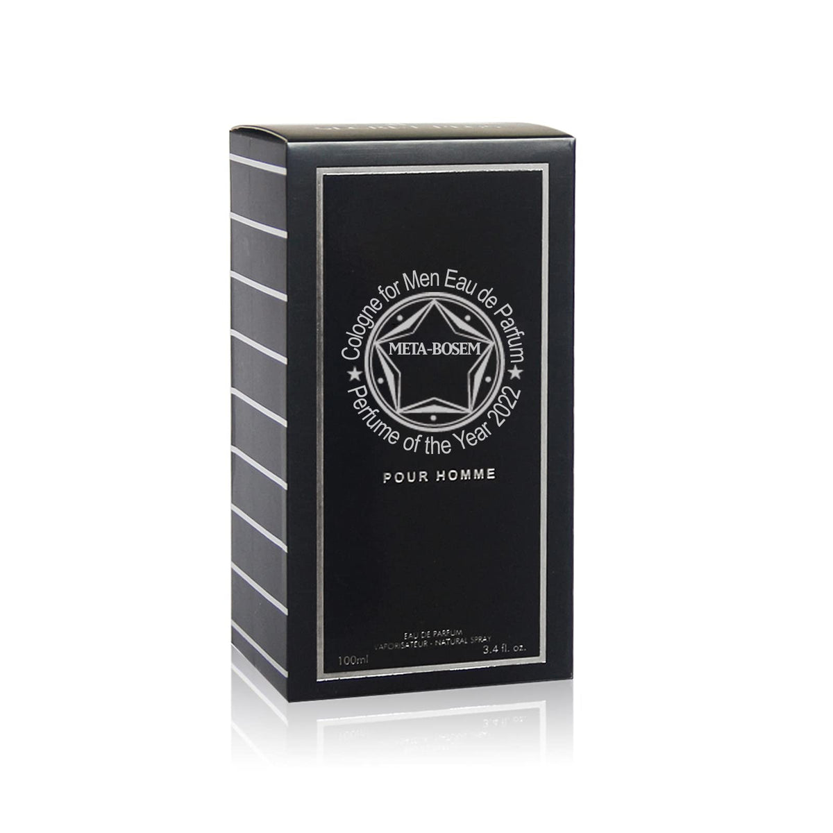 META-BOSEM Savnah for Men's Cologne Eau de Parfum Natural Spray - Fresh Woody Scents - Great Holiday Gift - for All Day Use - a Classic Bottle, 3.4 Beauty & Personal Care META-BOSEM
