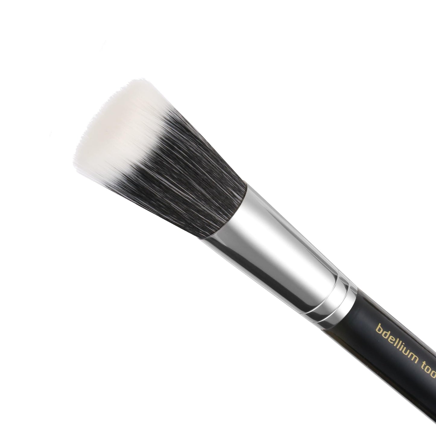Bdellium Tools Professional Makeup Brush - Maestro Series 955 Finishing - With Soft Synthetic Fibers, For Stippling, Lightweight Application (Black Beauty & Personal Care BDELLIUM TOOLS