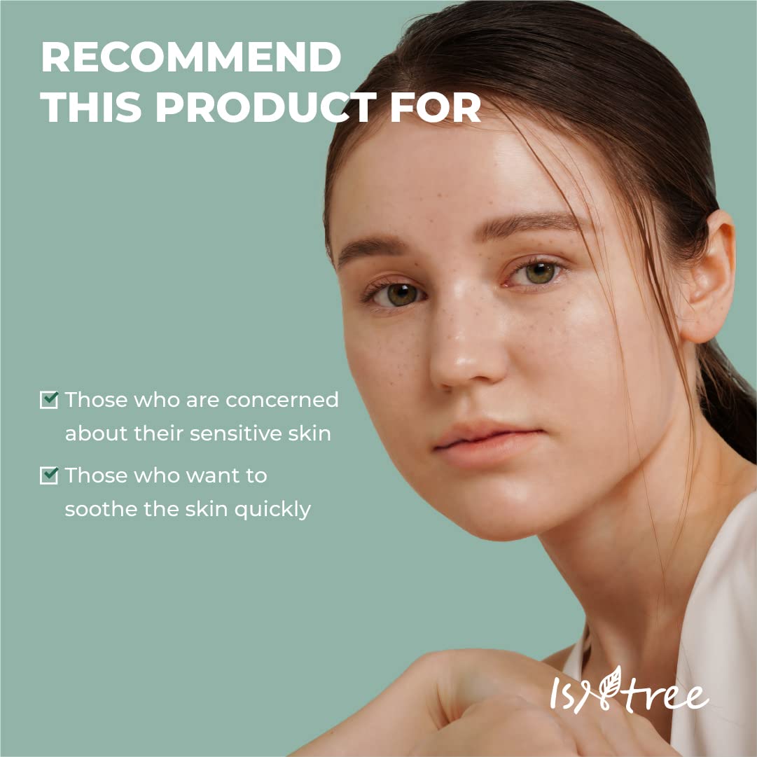 ISNTREE Mugwort calming Ampoule 50ml 1.69 fl.oz | Soothes sensitive skin | Replenishes moisture Beauty & Personal Care IsNtree