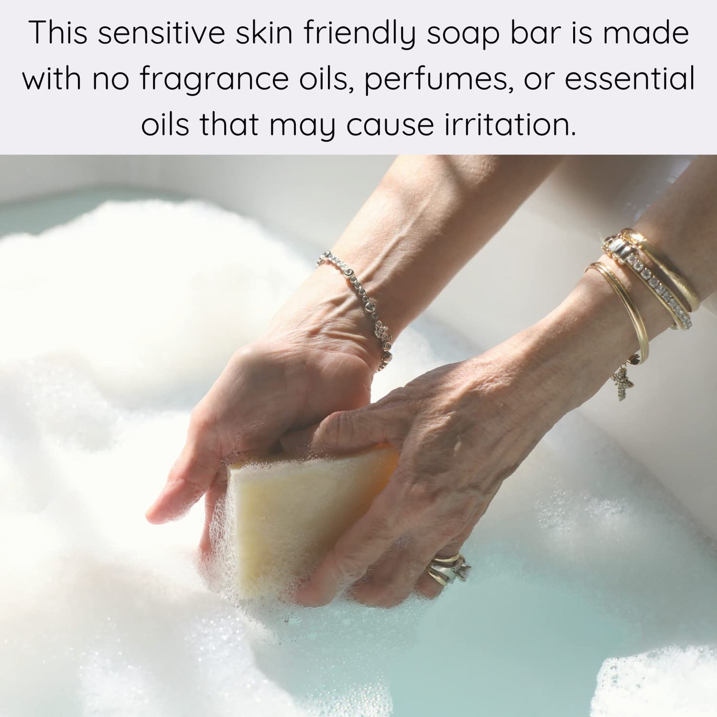 The Yellow Bird Unscented Soap Bar For Sensitive Skin. Handmade Face Soap that's Fragrance Free and Hypoallergenic. Natural, Vegan, and Organic Beauty & Personal Care The Yellow Bird
