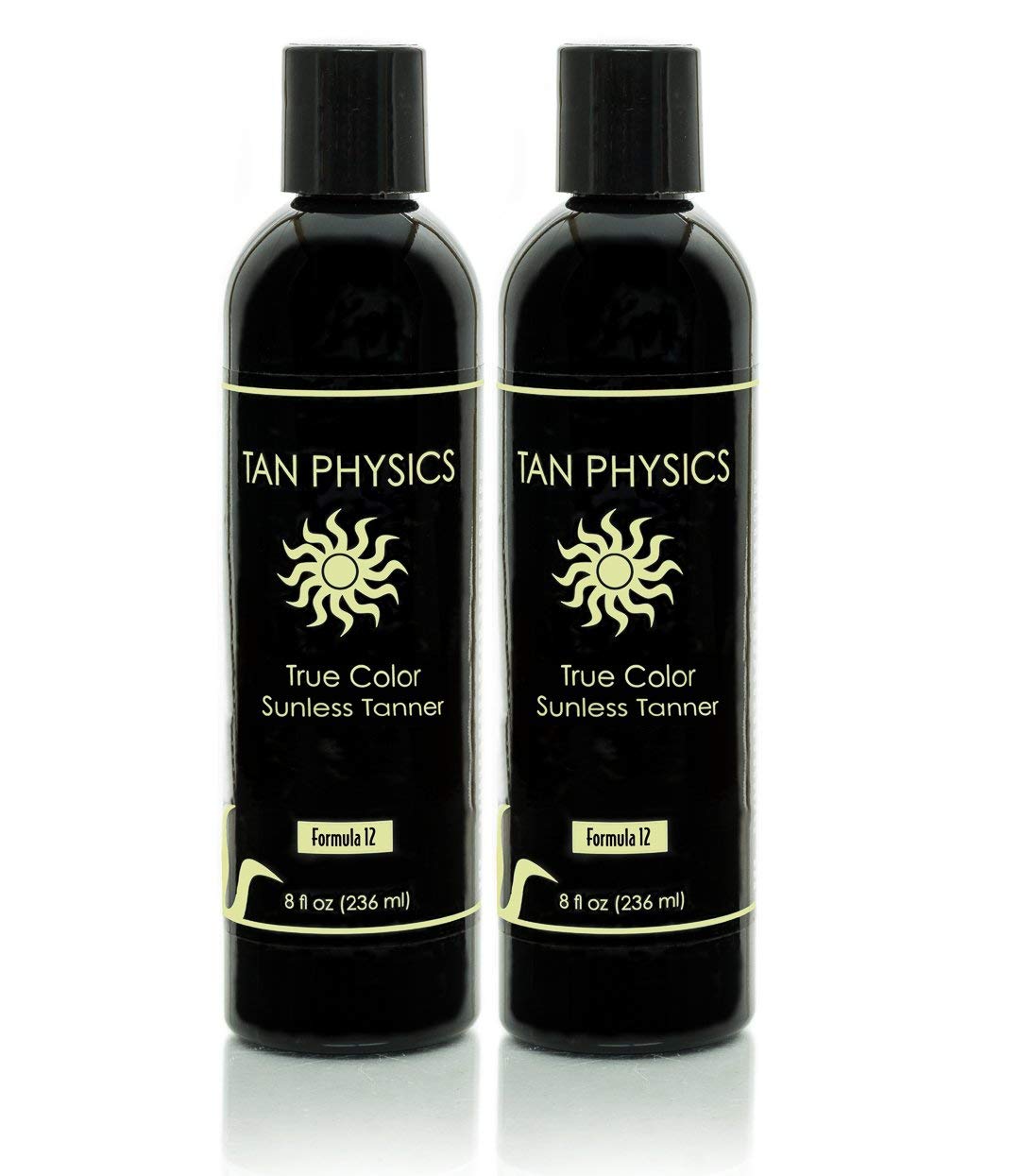 Lot of 2 Tan Physics True Color Sunless Self Tanner Tanning Lotion (Tan Physics (2 Pack)) Beauty & Personal Care Tan Physics