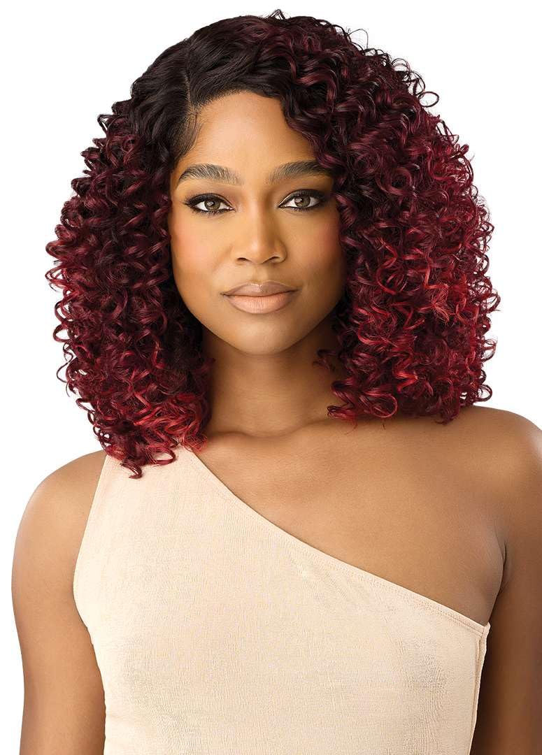 Outre Lace Front Wig - Melted Hairline - MH 105 (DARK VIOLET)