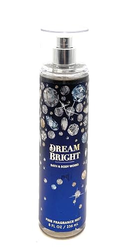 Bath & Body Works Bath and Body Works Dream Bright Fine Fragrance Mist 8 Fluid Ounce Body Spray (2023 Limited Edition) Beauty & Personal Care Bath & Body Works
