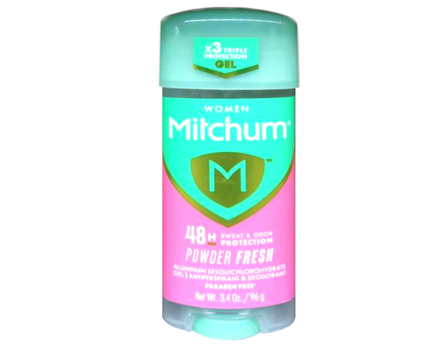 Mitchum For Women Anti-Perspirant Deodorant Clear Gel Powder Fresh, 3.40 oz, 8-Pack Beauty and Personal Care Mitchum