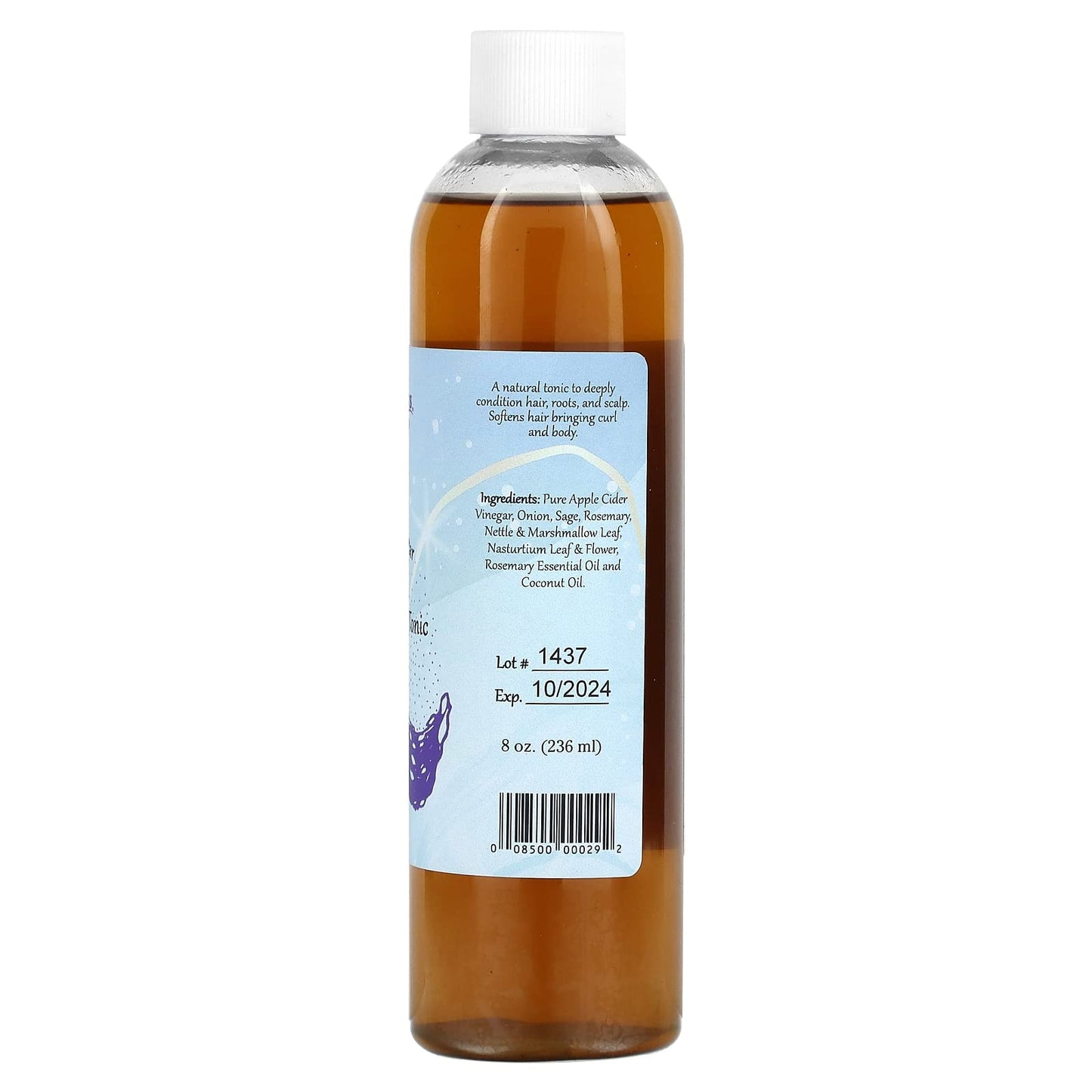 Roots, Apple Cider Vinegar Hair Tonic, for All Hair, 8 oz (236 ml), WiseWays Herbals Beauty & Personal Care YBW