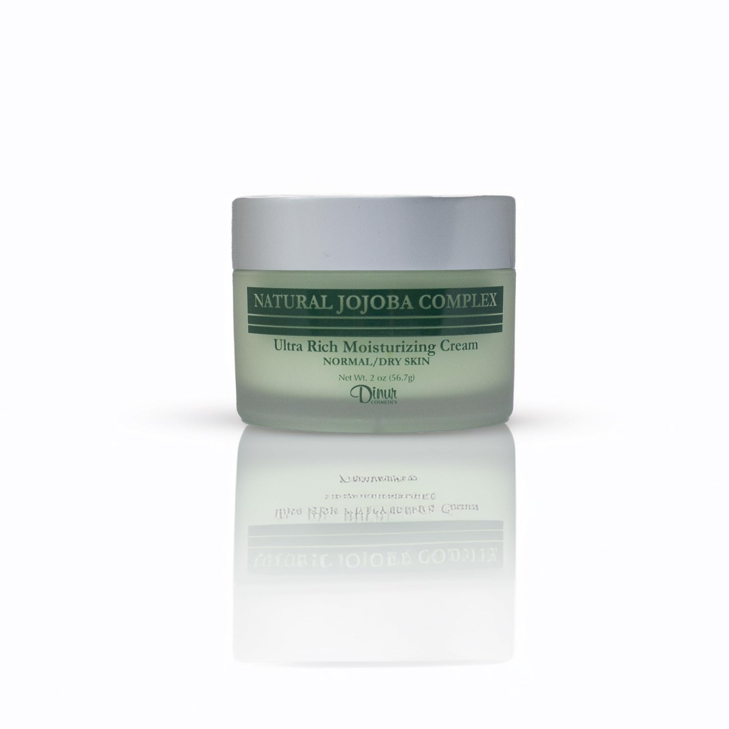 Dinur Cosmetics Natural Jojoba Complex Ultra Rich Moisturizing Cream Improves Texture Eliminates Flakiness Best for Dry Skin 2 oz. 56.7g Beauty & Personal Care Dinur Cosmetics