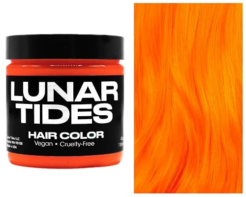 Lunar Tides Semi-Permanent Hair Color (43 colors) (Neon Tangerine) Beauty & Personal Care Lunar Tides
