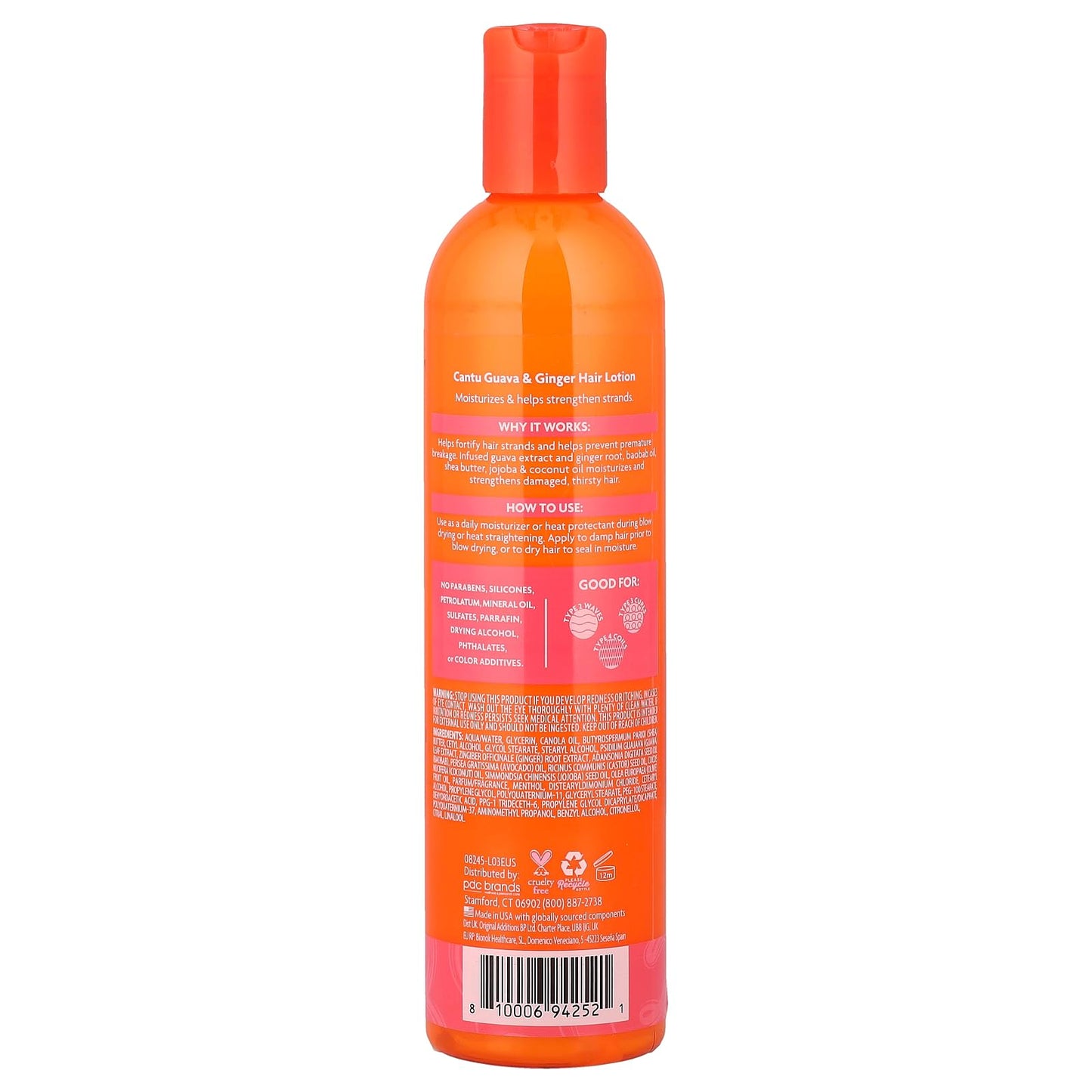 Cantu Guava & Ginger Hair Lotion, 12 fl oz (354 ml) Beauty & Personal Care Cantu