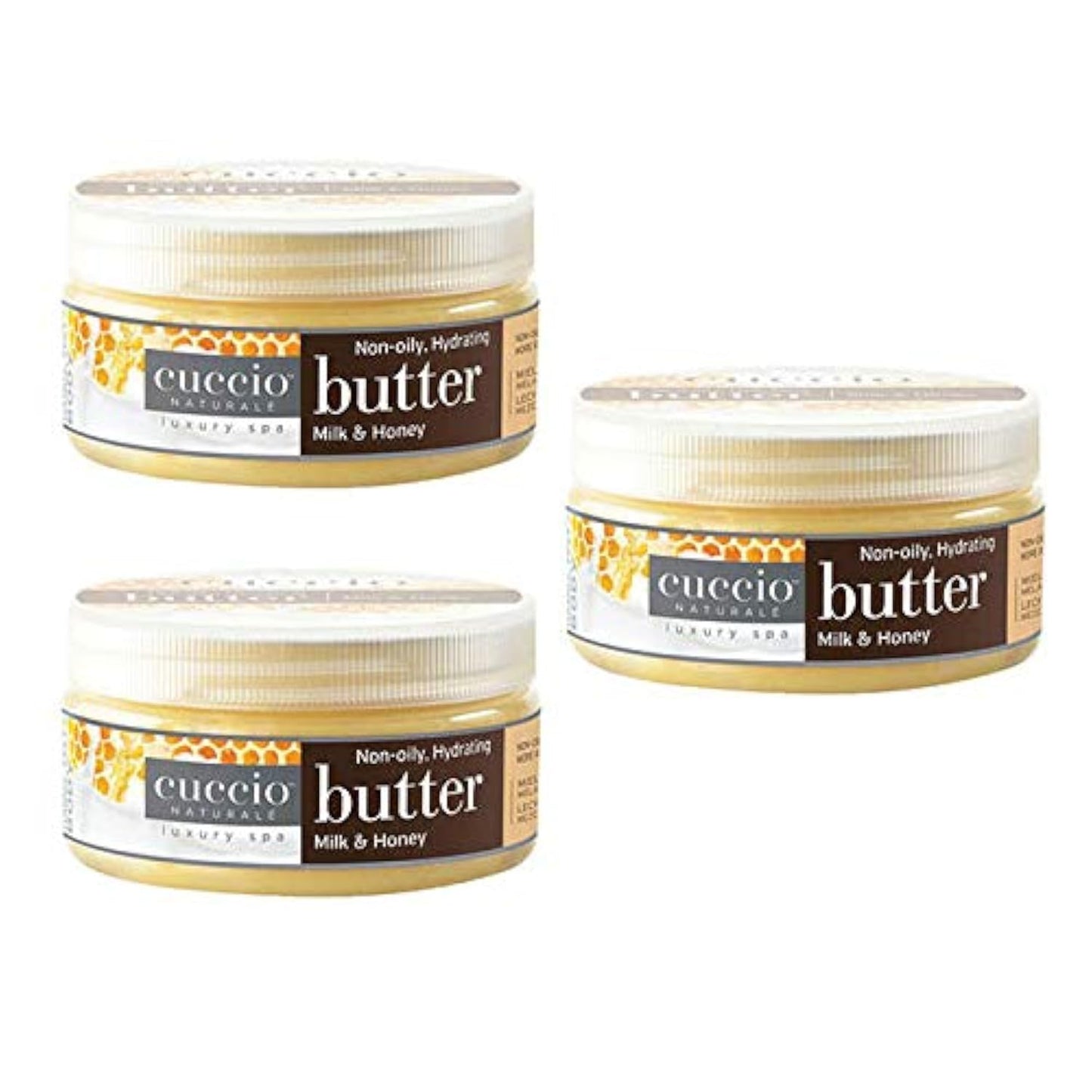 Cuccio Naturale Milk & Honey Butter Blend Lotion - Ultra-Hydrating, Non-Greasy Moisturizer for Hands, Feet, & Body - 24-Hour Time-Release Formula, 8 Beauty & Personal Care Cuccio
