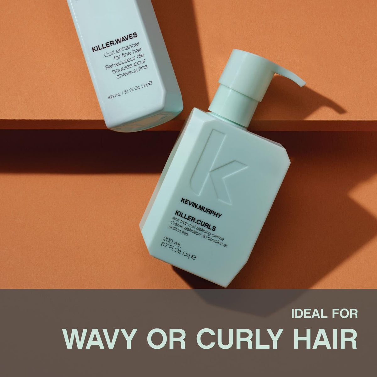 KEVIN.MURPHY KILLER.CURLS - Leave-In Anti Frizz Cream for Curly & Coily Hair - Curl Activating - Flexible Hold - Frizz Ease Curling Cream - 200mL Beauty & Personal Care Kevin Murphy