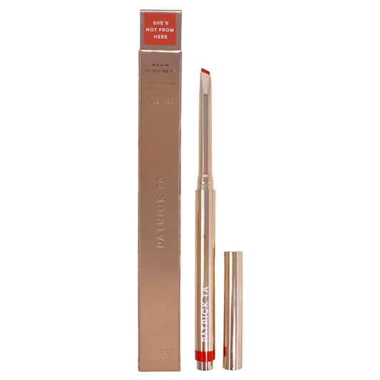 PATRICK TA Major Headlines Precision Lip Crayon - She's Not From Here (0.012 oz / 0.36 g)