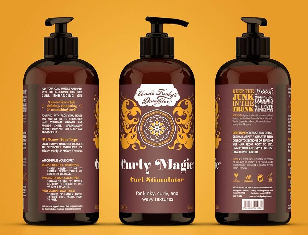 Uncle Funky's Daughter Curly Magic Stimulator 18 oz Beauty & Personal Care Uncle Funky's Daughter