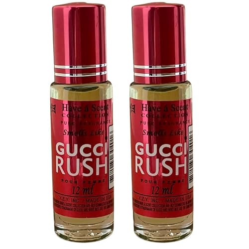 E de B Fragrance Perfume smell like Guci Rush W Roll On Oil 12ml (Pack of 2) Beauty & Personal Care E de B
