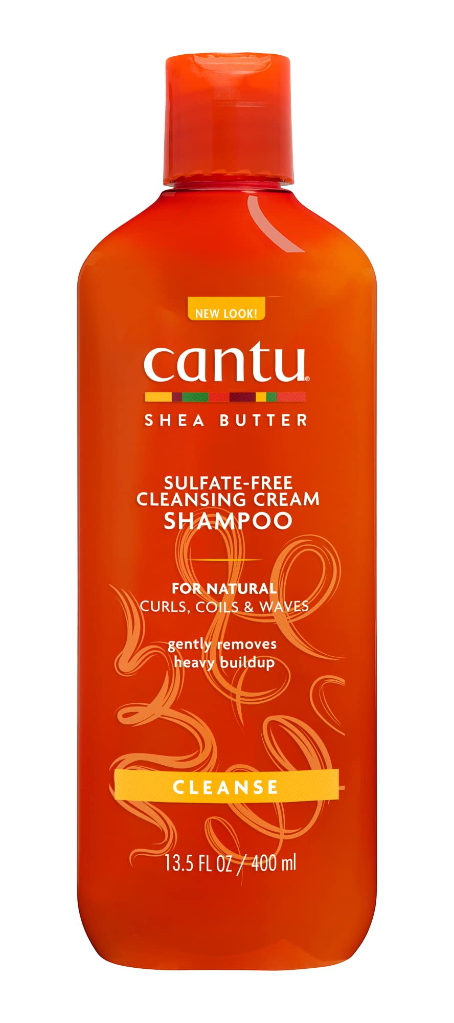 Cantu Shea Butter for Natural Hair Sulfate-Free Cleansing Cream Shampoo, 13.5 Ounce Beauty & Personal Care Cantu