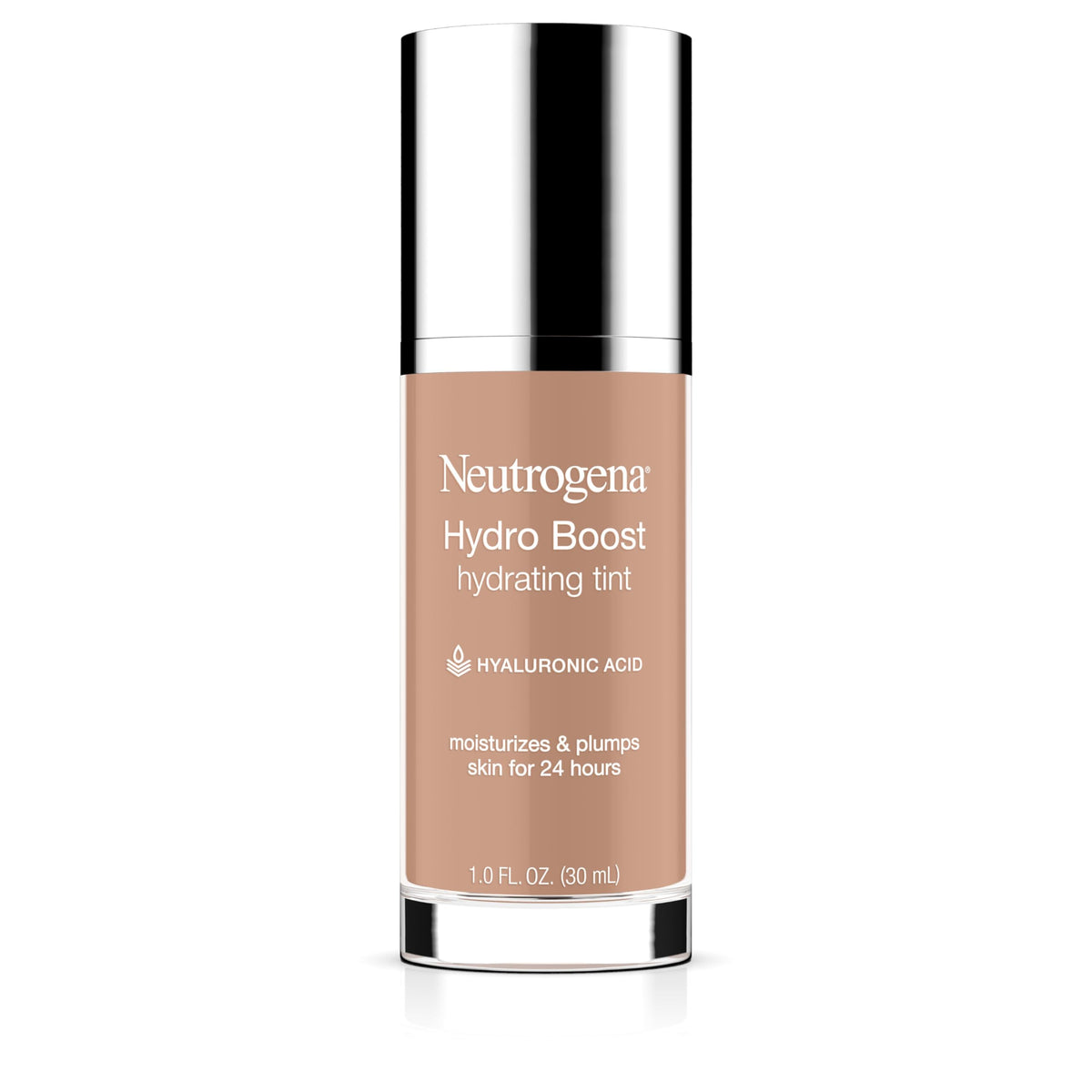 Neutrogena Hydro Boost Hydrating Tint Foundation Makeup for Dry Skin, with Hyaluronic Acid, Lightweight Oil-Free Water Gel, Non-Comedogenic, 50 Soft Beauty & Personal Care Neutrogena