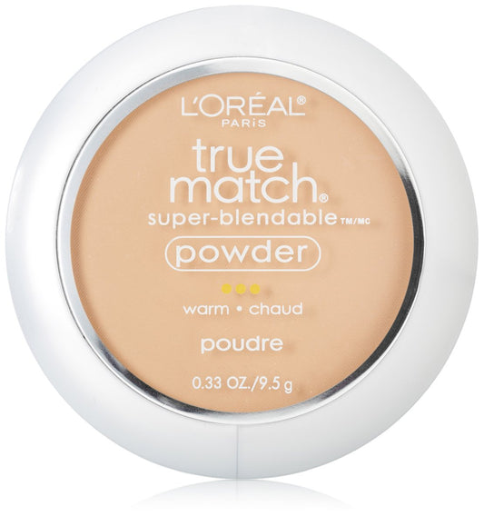 L'Oréal Paris True Match Super-Blendable Powder, Natural Beige, 0.33 oz.