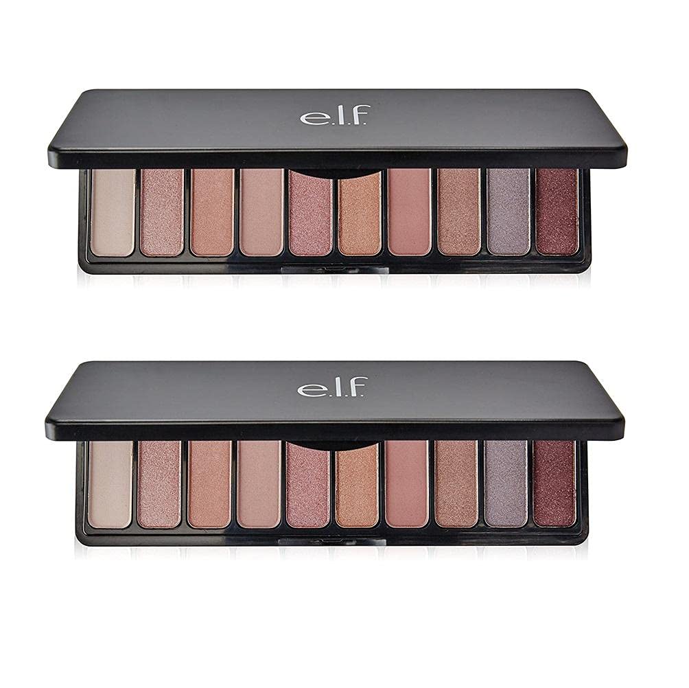 Pack of 2 e.l.f. Nude Rose Gold Eyeshadow Palette, 85133 Beauty & Personal Care e.l.f.