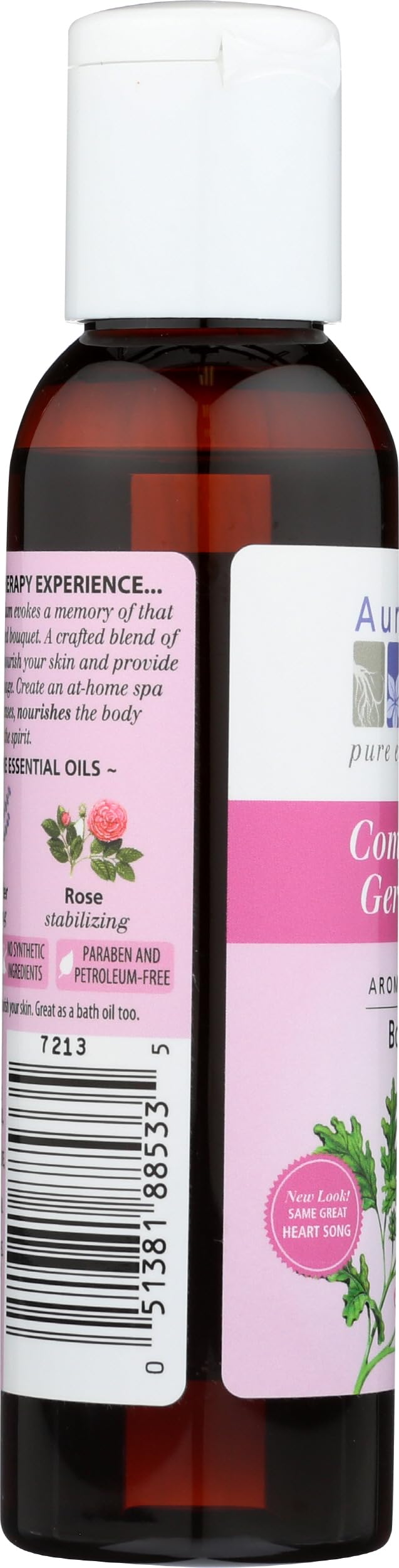 Aura Cacia Body Oil, Comforting Geranium, 4 Fluid Ounce Beauty & Personal Care Aura Cacia