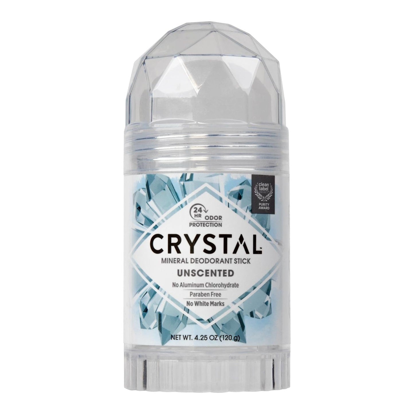 CRYSTAL Deodorant Stick (30003), Unscented, 4.25 Ounce Beauty and Personal Care Crystal Essence