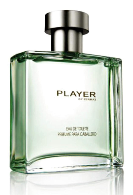 Player by Zermat EDT Perfum for Men 3.4oz, Perfume para Caballero Player 100 ml Beauty & Personal Care Zermat