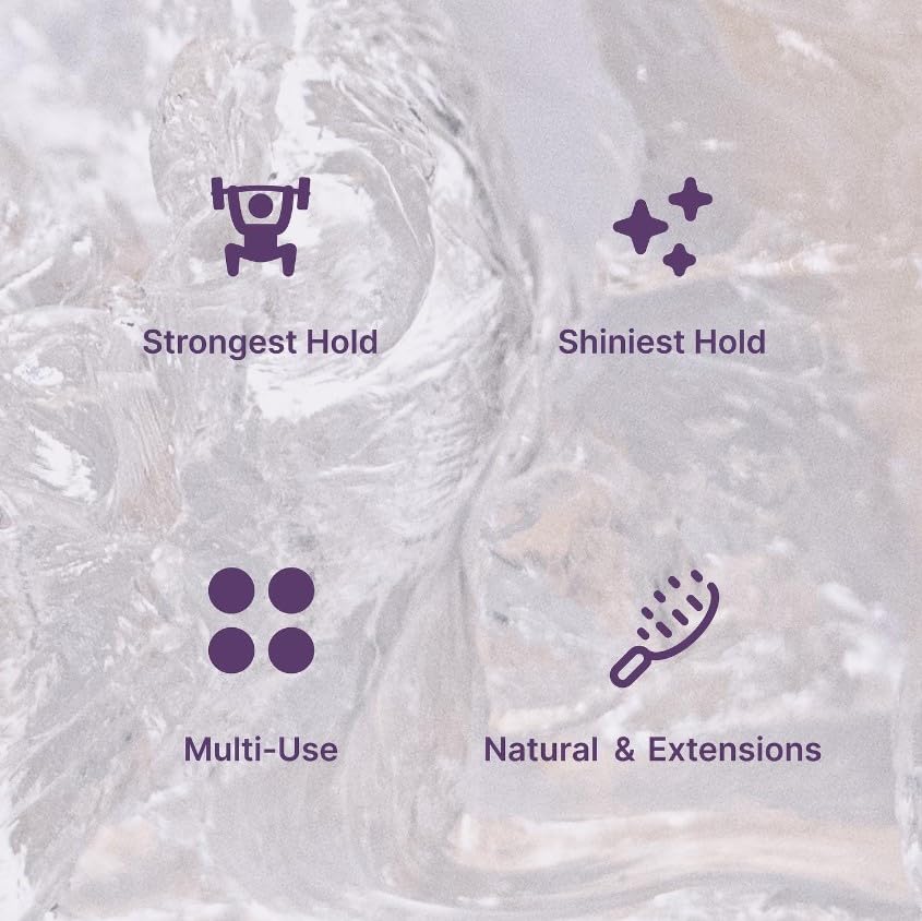 BTL LOC IT! Multi-Use Hair Styling Gel - Strong Hold, Shine Enhancing, Residue-Free Formula for Braids, Twists, Locs, Edges - Perfect for Natural Hair Beauty & Personal Care BTL