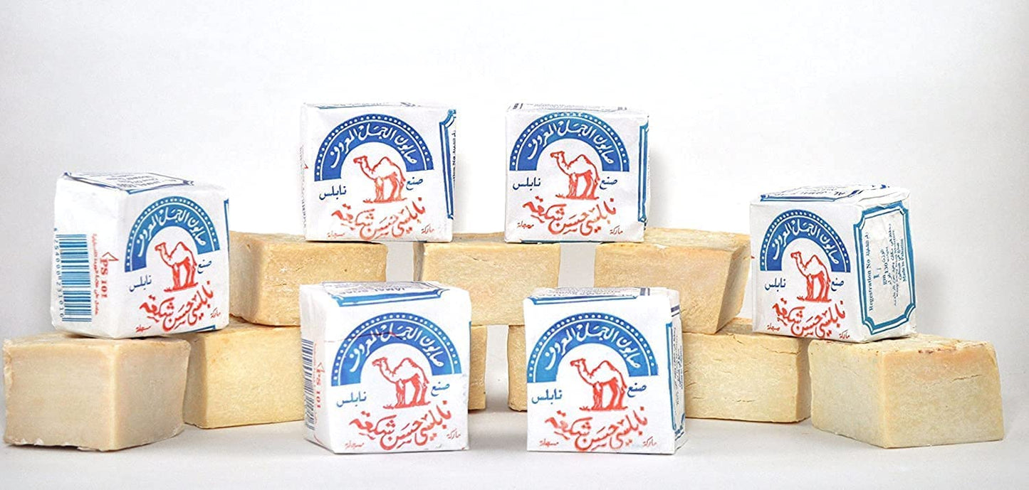 Al-Jamal ~ Palestinian Olive Oil Soap Bar West Bank Holy Land Organic Natural Traditional ~ Nablus (Count 6) Beauty & Personal Care Trees Of The Land