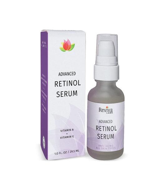 Advanced Retinol Serum | Reviva Labs | Featuring 0.1% Retinol | This anti-aging serum helps reduce the appearance of fine lines and wrinkles Beauty & Personal Care Reviva Labs