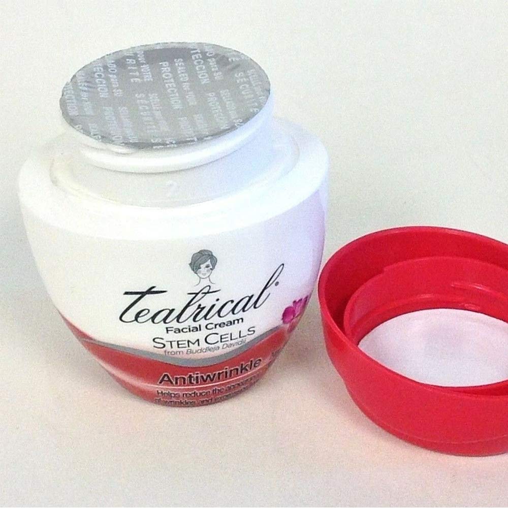 TEATRICAL Anti-Wrinkle Cream with Buddleja Davidii Stem Cells, Floral, 8 Ounce Beauty & Personal Care TEATRICAL