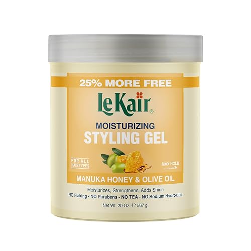 LeKair Manuka Honey & Olive Oil Moisturizing Styling Gel Beauty & Personal Care Le Kair
