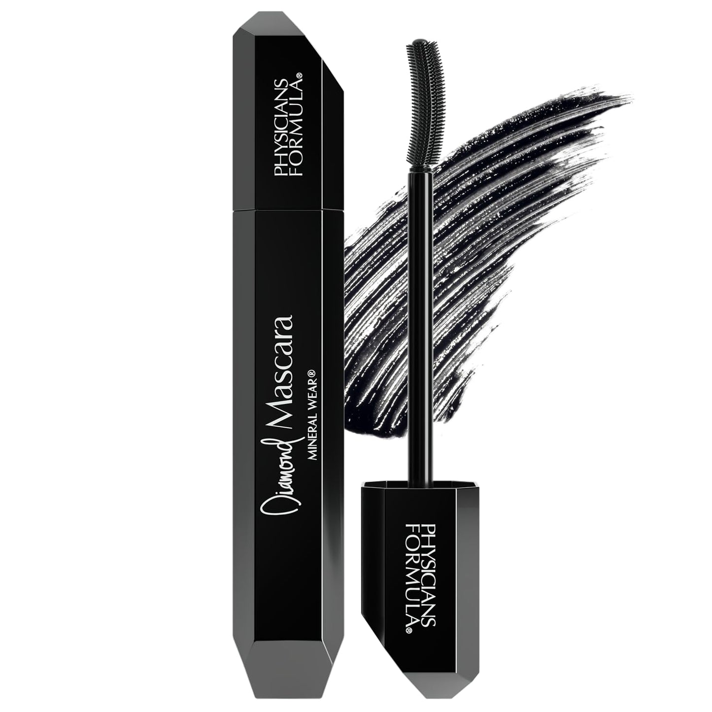Physicians Formula Mineral Wear Diamond Mascara Black Diamond 2.12 FL Oz, Dermatologist Tested, Opthahlamologist Approved, Sensitive Eyes Beauty & Personal Care Physicians Formula