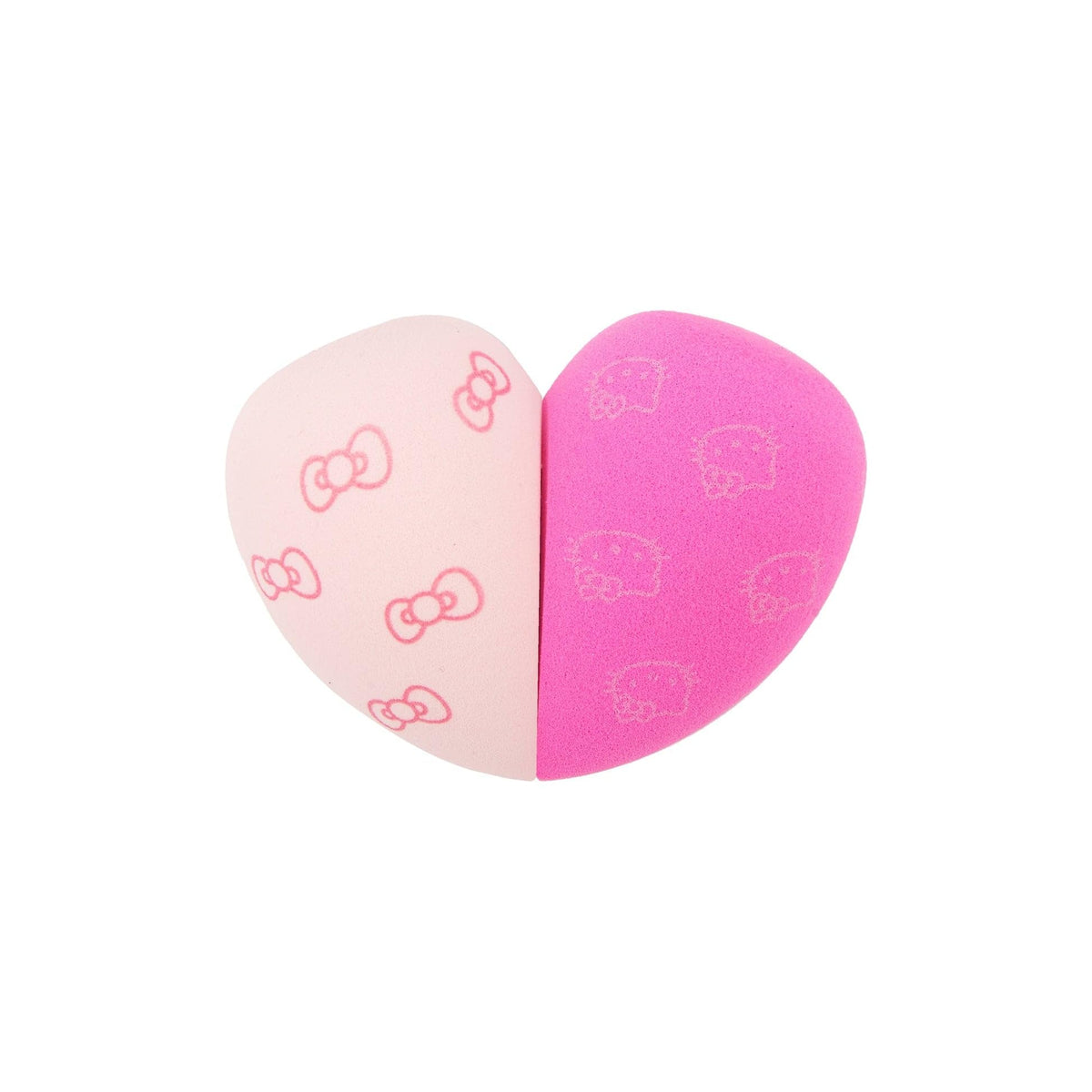The Crème Shop x Hello Kitty Y2K Premium Plush Blender Duo - Versatile Makeup Sponges for Easy Blending and Broad Coverage - Cruelty-Free, Vegan