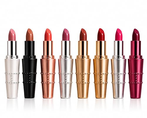 Hickey Lipstick The Vault Collection - 8 Piece Refillable Set - (Walk of Shame, Mile High, Big Trouble, Make Out, Haute Mess, Birthday Suit & More) - Beauty & Personal Care Hickey