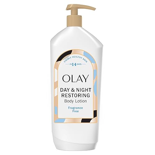 Olay Body Lotion for Women, Day & Night Restoring, 24hr Moisturizing & Deep Hydration, Absorbs Instantly, Penetrating Vitamin B3 Complex, For All Skin Beauty & Personal Care Olay
