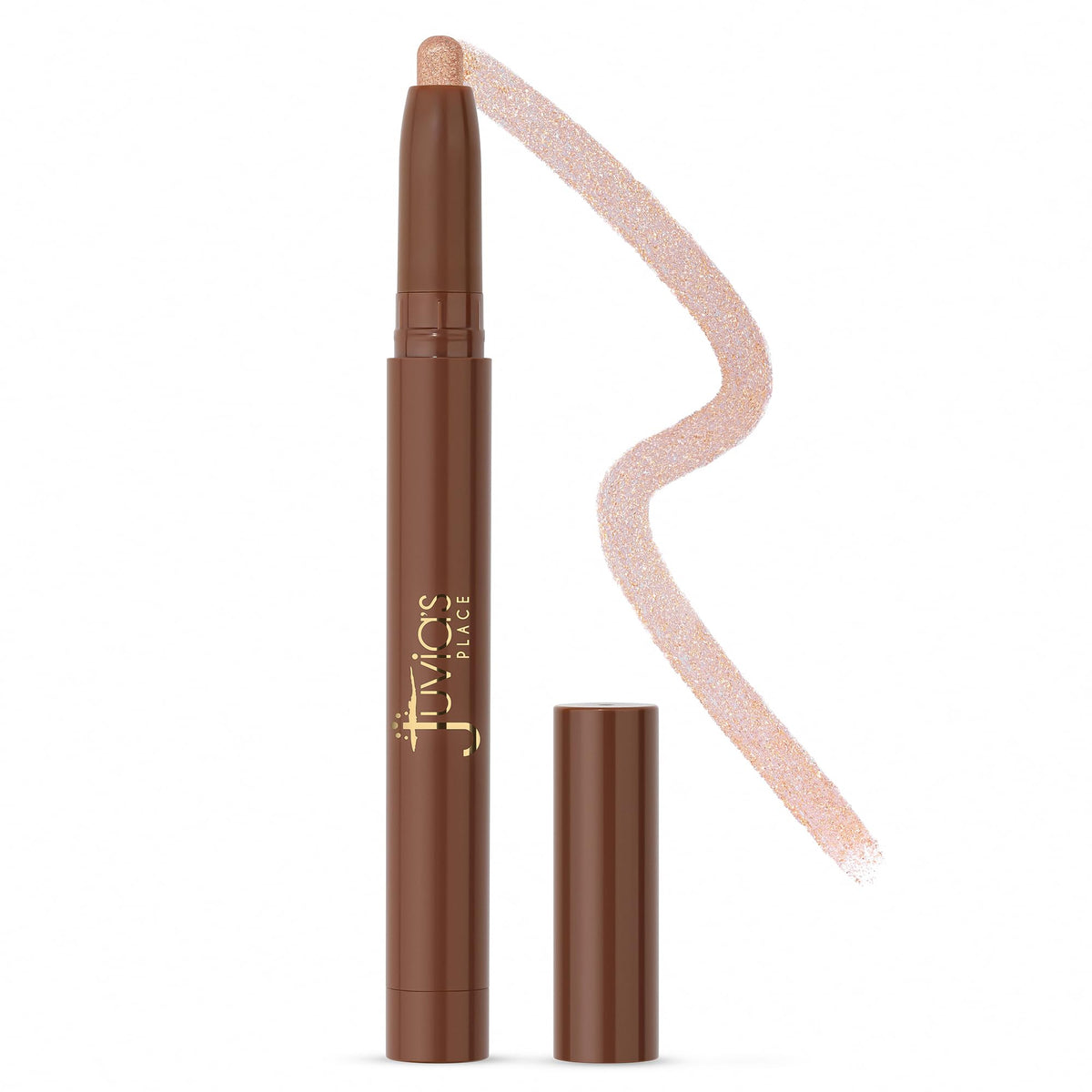 Juvia's Place Nubian Eyeshadow Stick Shimmer - Casablanca - Waterproof, Buildable Eye Shadow Stick for Women - Long-Lasting, Crease-Proof, Easy