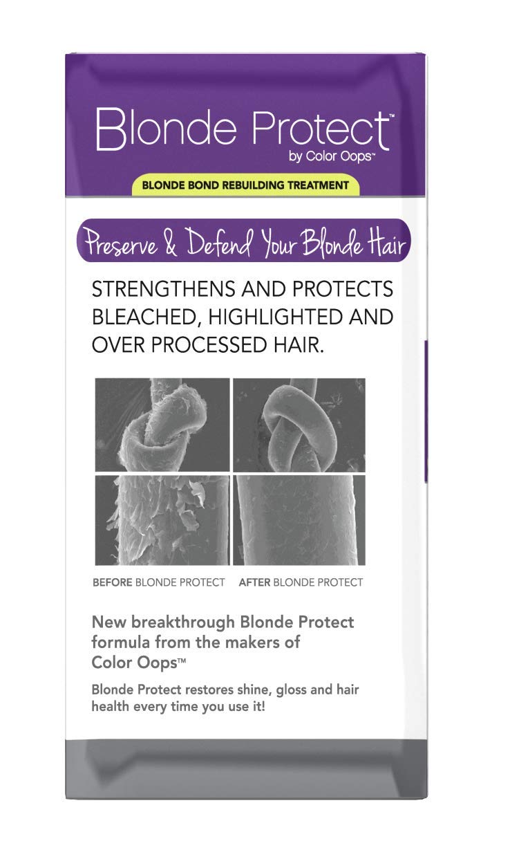 Color Oops Blonde Protect | Blonde Bond Rebuilding Hair Treatment | Nourish & Moisturize