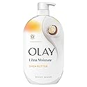 Olay Body Wash for Women, Ultra Moisture, 24/7 Moisture Barrier Repair, Hydrating Formula for Visibly Healthy Soft Skin, Vitamin B3 & Hyaluronic Beauty & Personal Care Olay