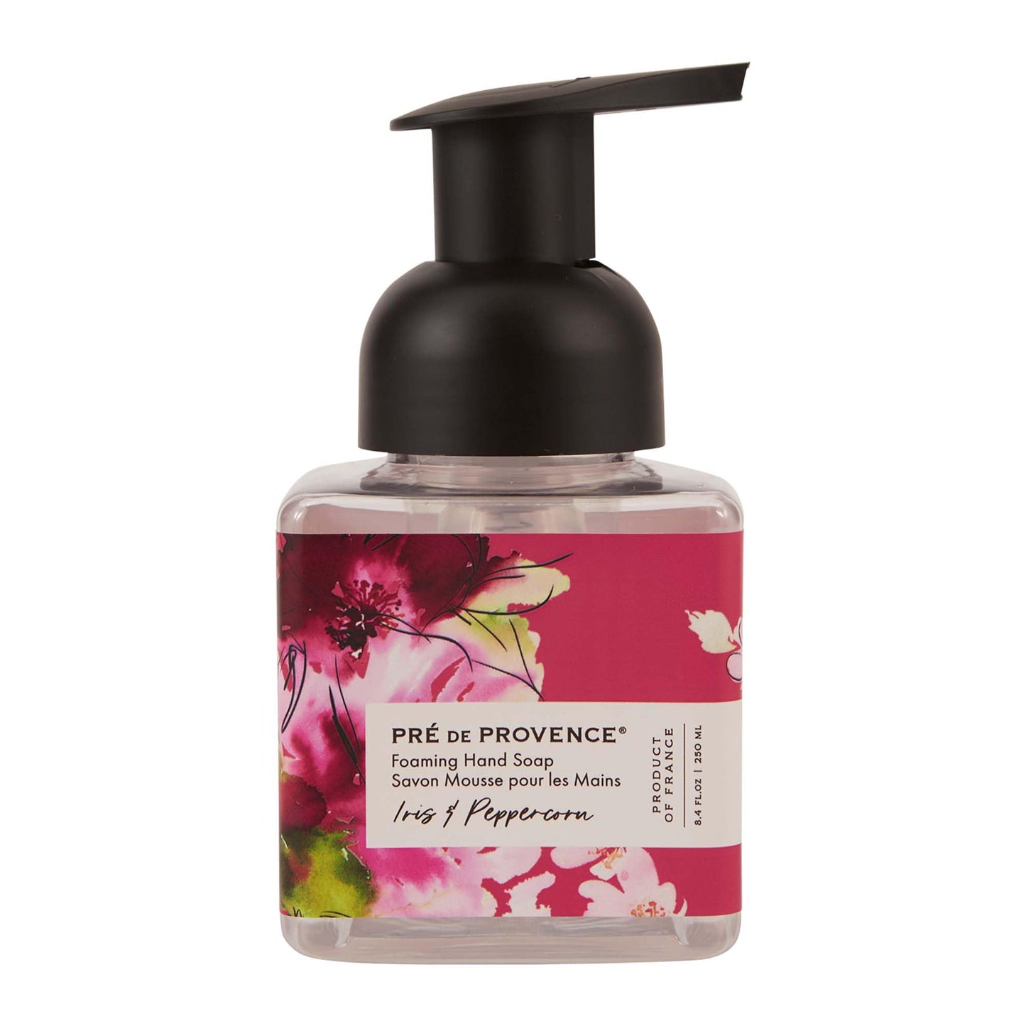 Pre de Provence Le Jardin Collection Scented Foaming Hand Soap, Gentle & Moisturizing, Infused with Jojoba & Cotton Seed Oils, 250 ml, Iris Beauty & Personal Care Pre de Provence