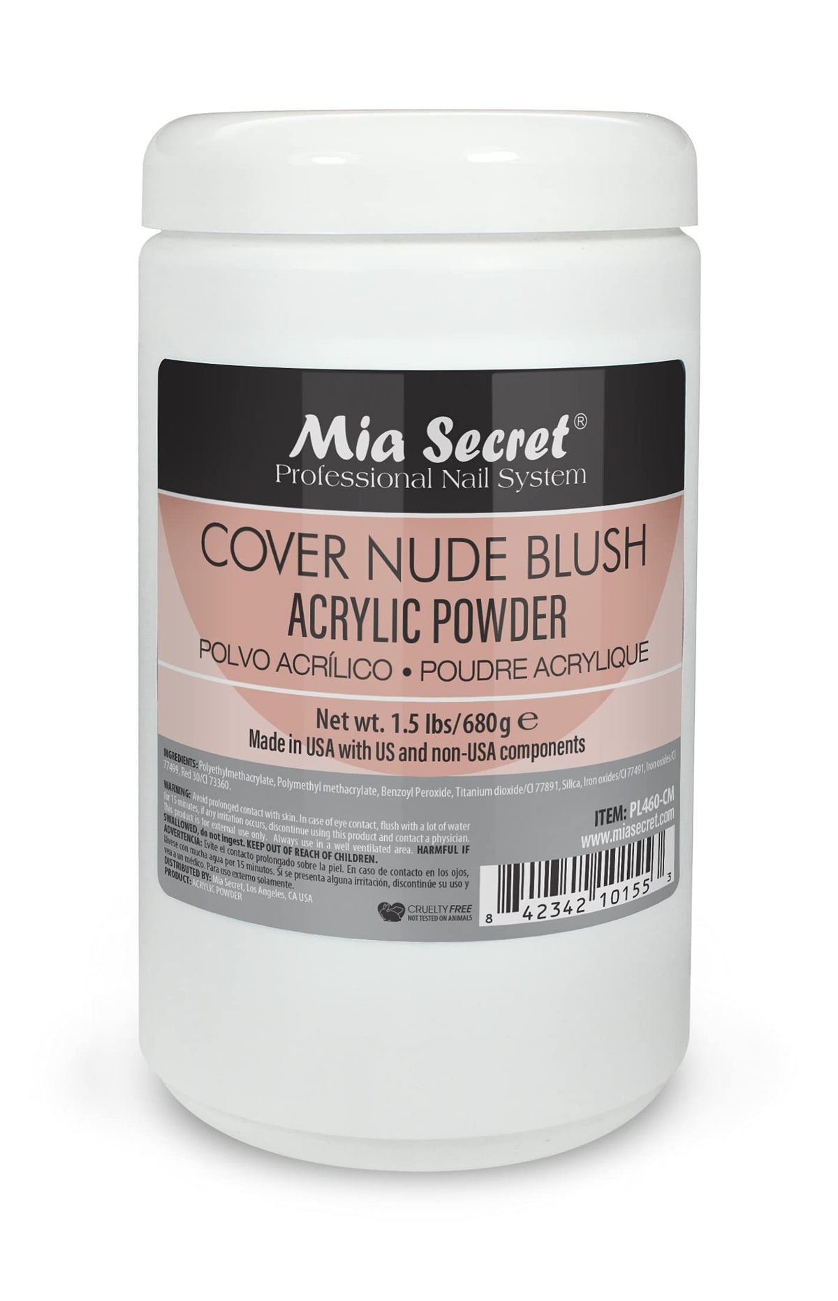 Mia Secret - Cover Nude Blush Acrylic Powder 1.5Lbs