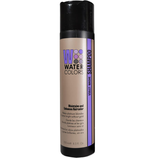 Watercolors Color Depositing Sulfate & Paraben Free Shampoo, Maintains & Enhances Haircolor - Violet Washe 8.5 oz Beauty & Personal Care Watercolors