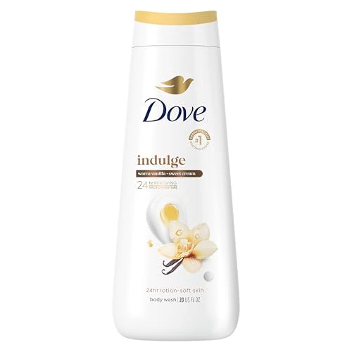Dove Vanilla Body Wash for Deeply Moisturized & Hydrated Skin 20 FO Beauty & Personal Care Dove