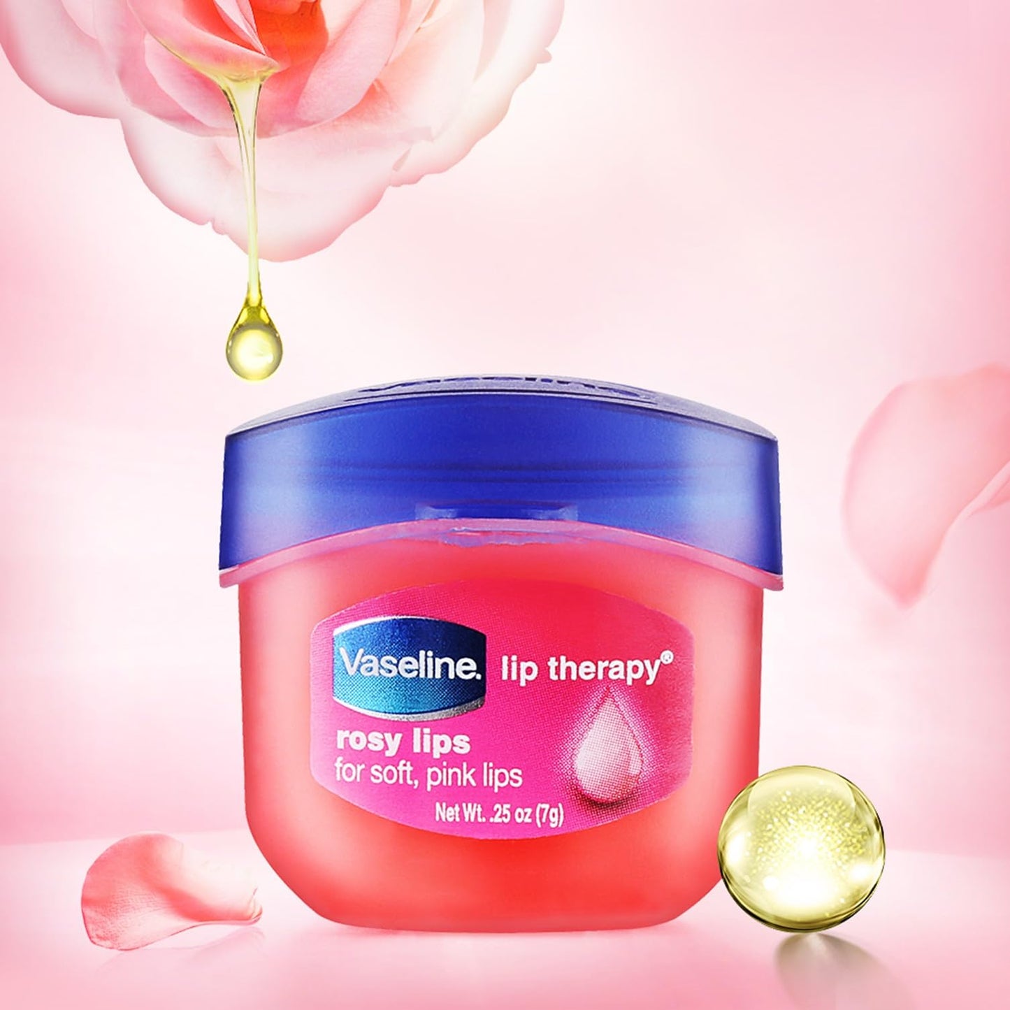 Vaseline Lip Therapy Rosy Lips 0.25 Oz./7 Grams, Pack of 2 Beauty and Personal Care Vaseline