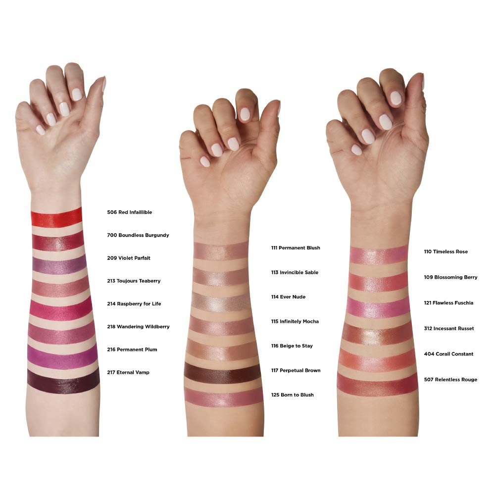 L’Oréal Paris Infallible Pro-Last Lip Color, Cherry Noir [217] 0.17 oz Beauty & Personal Care L'Oreal Paris