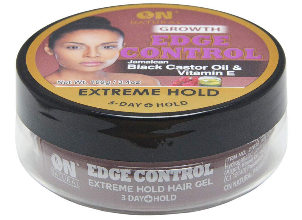 On Natural Edge Control Extreme Hold-Jamaican Black Castor Oil and Vitamin E 3.4 oz Beauty & Personal Care On Natural