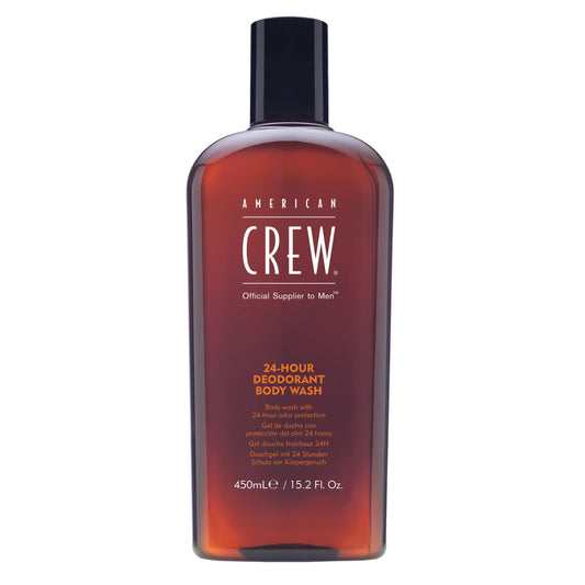 American Crew Men's Body Wash & Deodorant, 24-Hour Odor Protection with Silver Citrate & Peppermint Oil, Soothing & Refreshing, 15.2 fl oz Beauty and Personal Care AMERICAN CREW